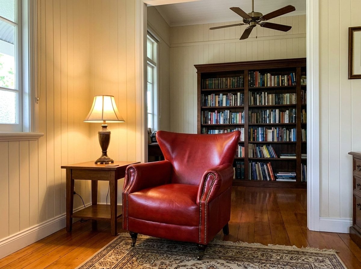 Postbox Smoking Chair – Pillar Red