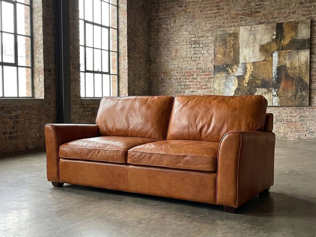 Sundowner Three-Seat Lounge – Honey Tan