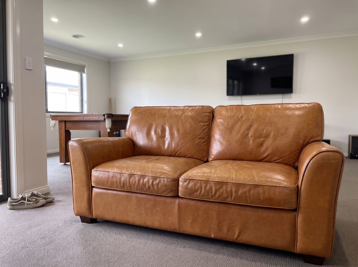 Sundowner Two-Seat Lounge – Honey Tan