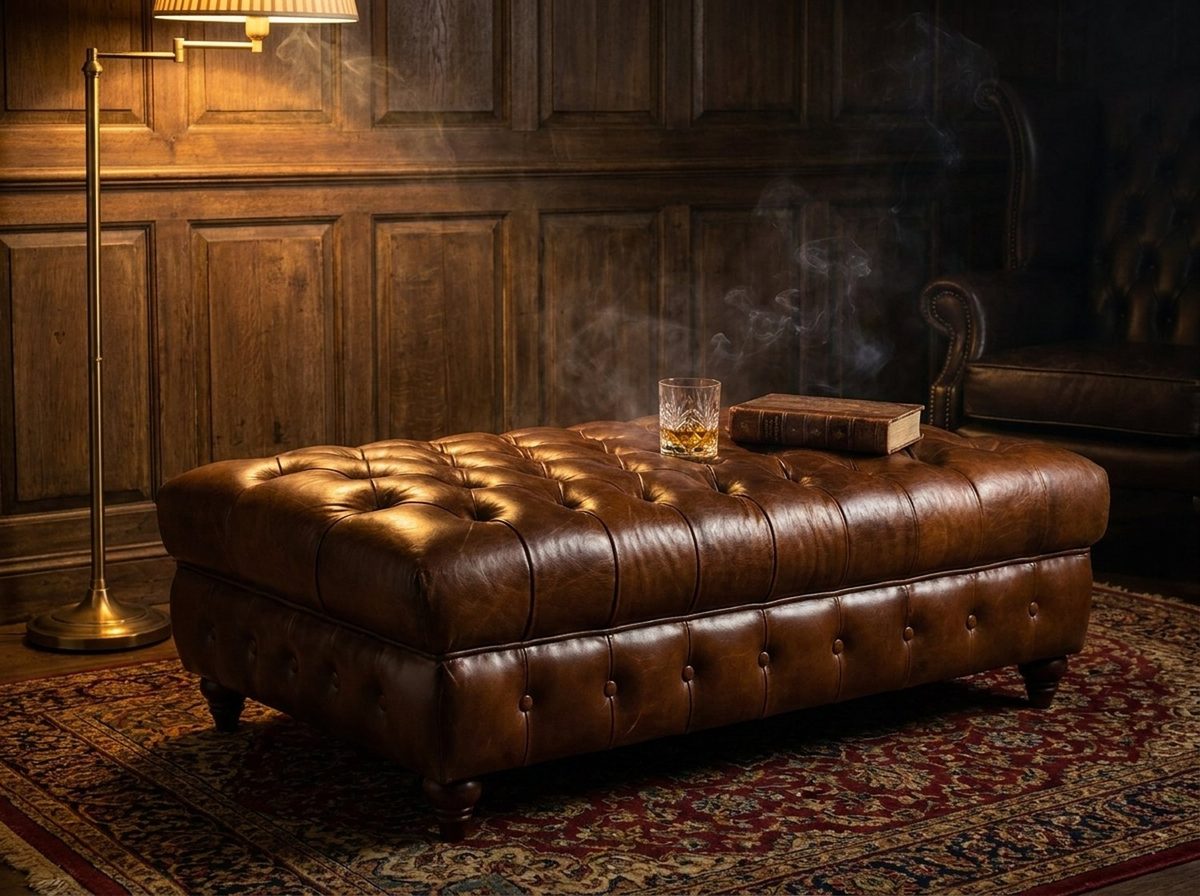 The Understudy Grand – Tufted Grand Ottoman