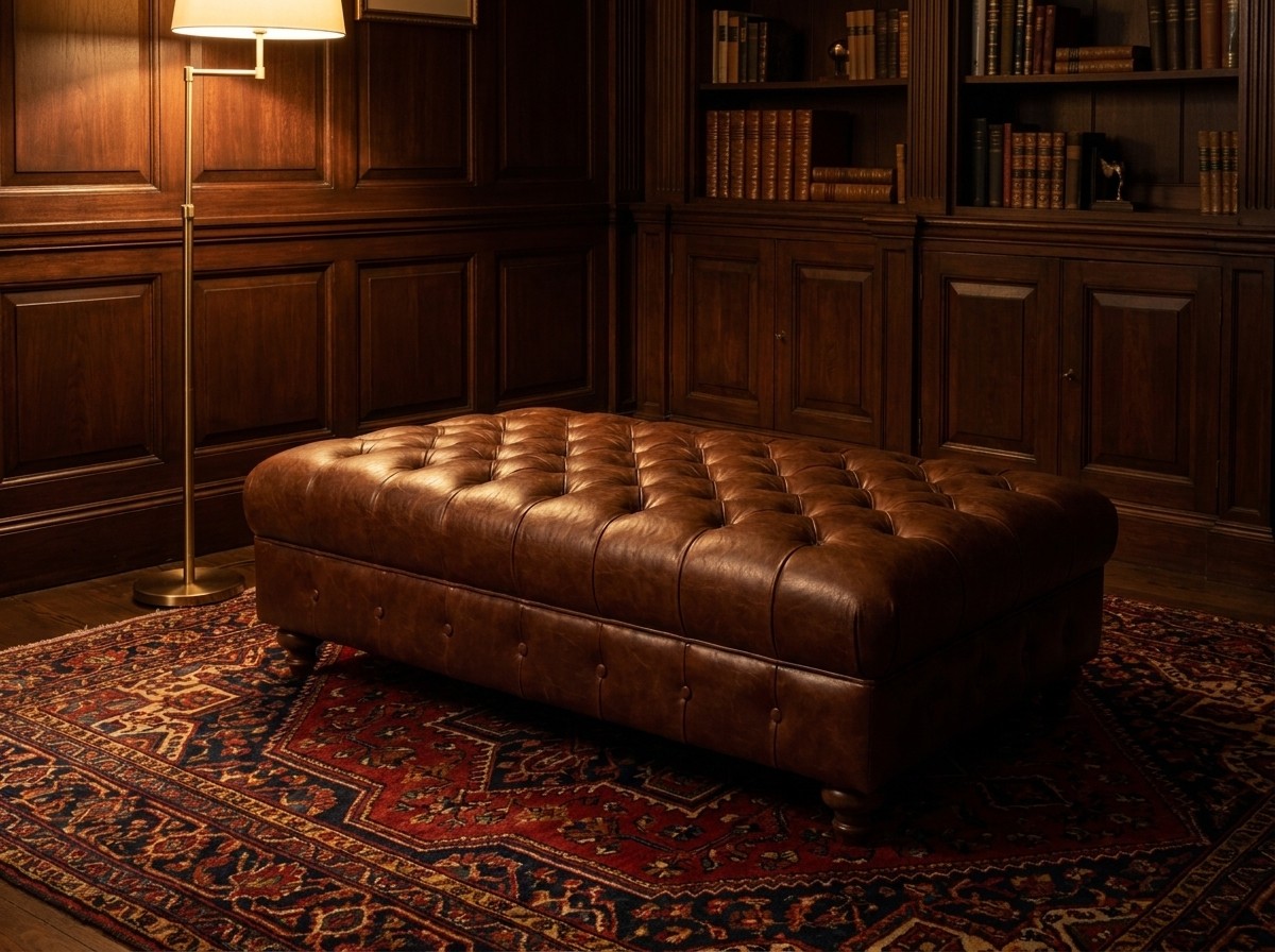 The Understudy Grand – Tufted Grand Ottoman
