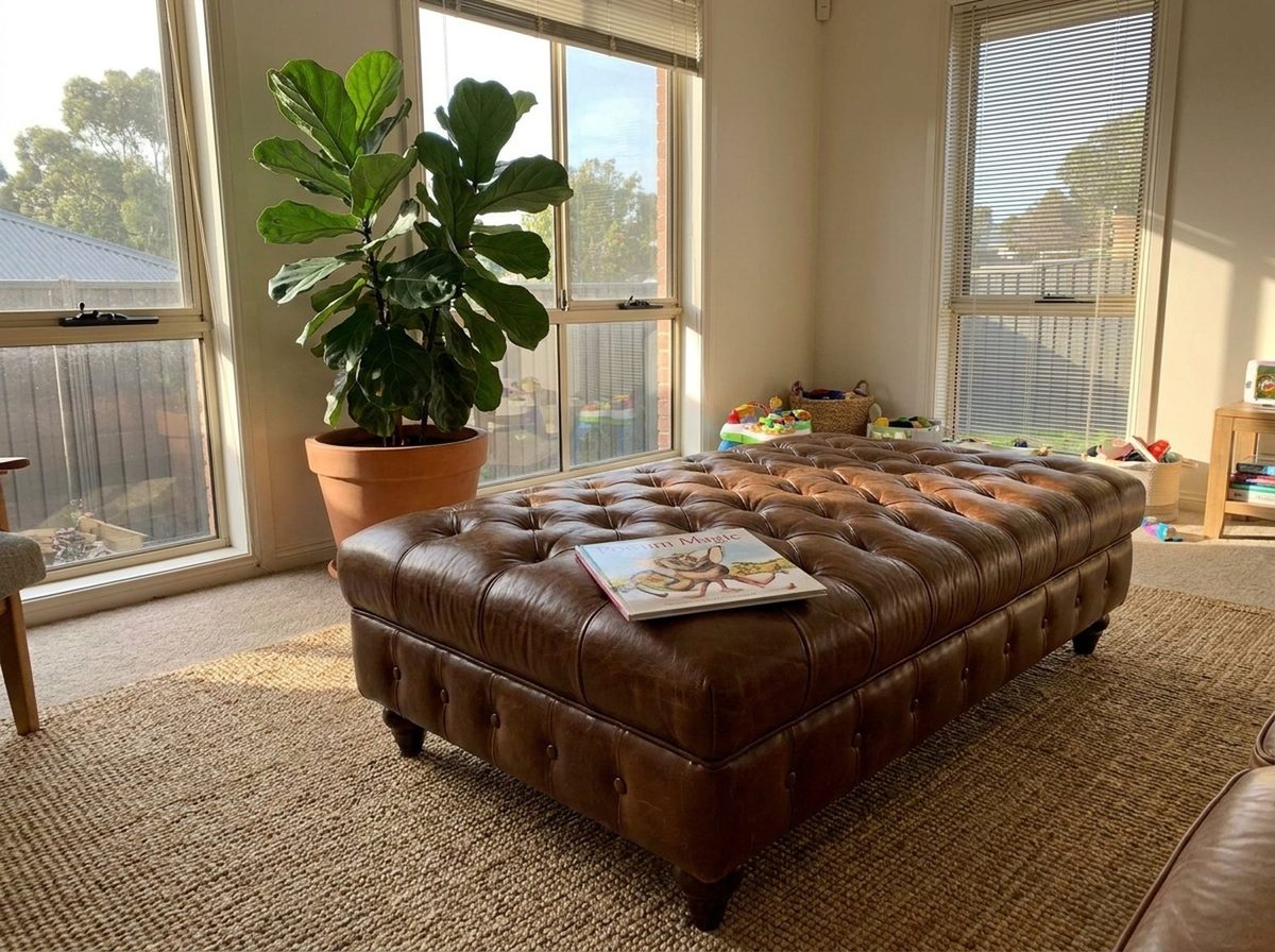 The Understudy Grand – Tufted Grand Ottoman