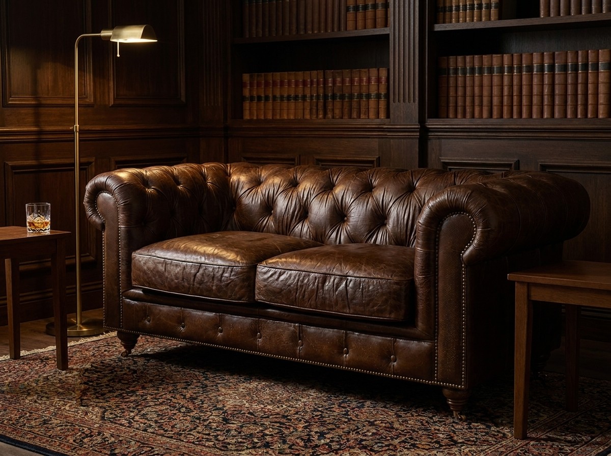 Winston Chesterfield Two-Seat Lounge