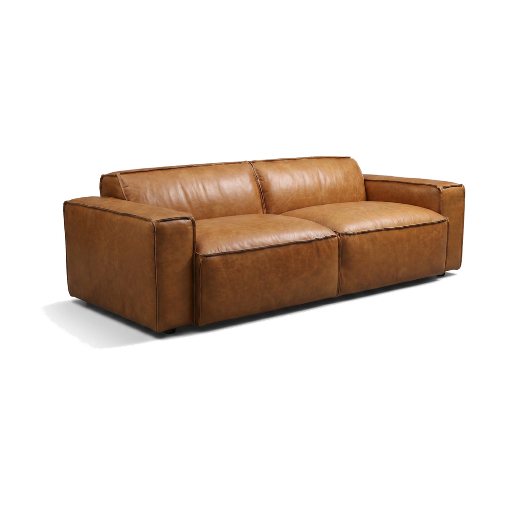 Tanner 2.5-Seat Slab Lounge – Tan